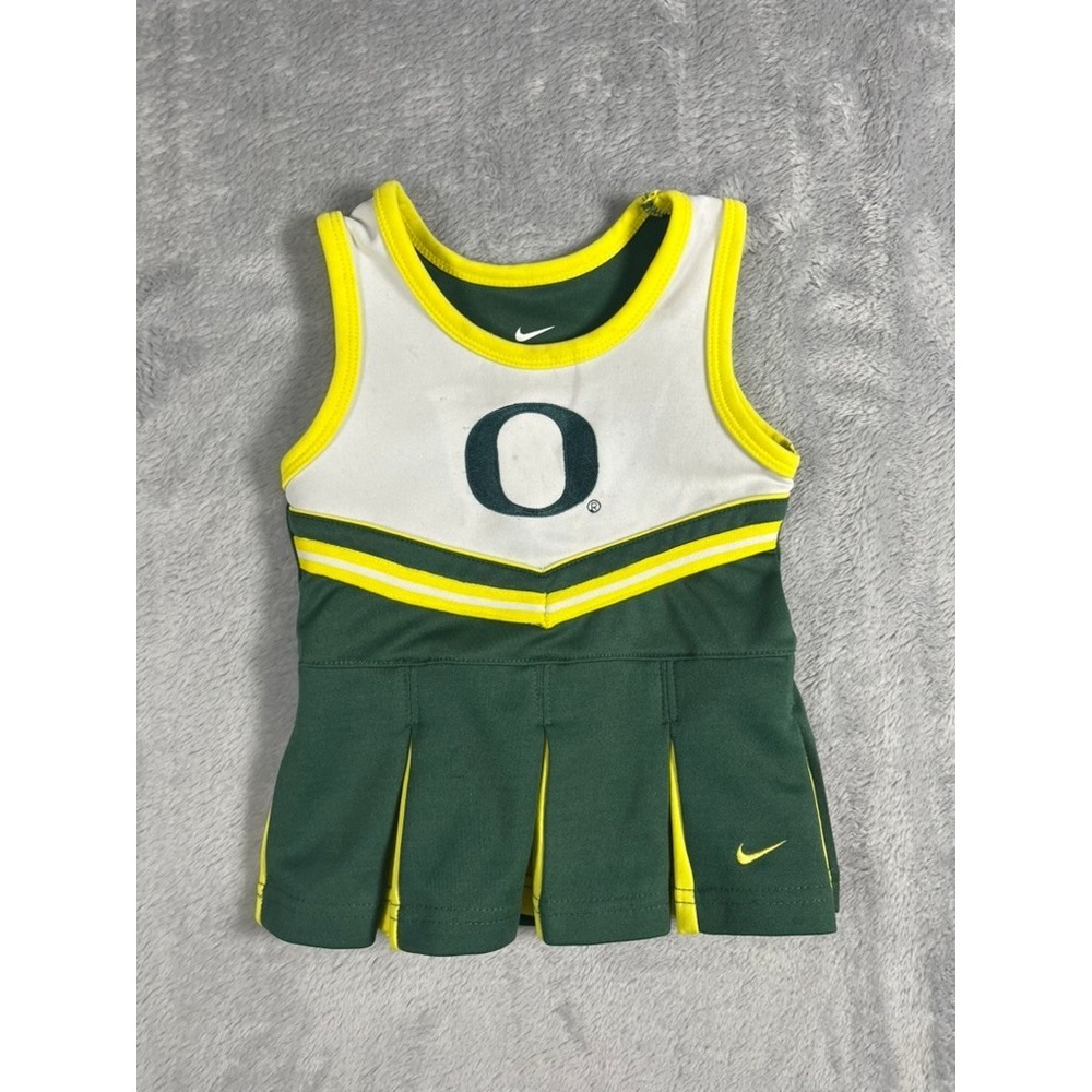 NIKE Oregon Ducks Cheerleader Outfit Size 12M Toddler